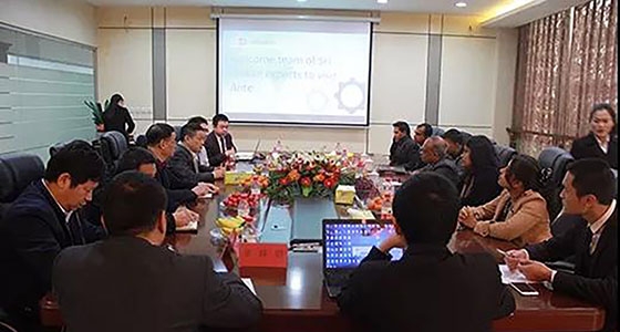中國安特集團(tuán)迎來了斯里蘭卡CEB電力公司專家技術(shù)人員一行