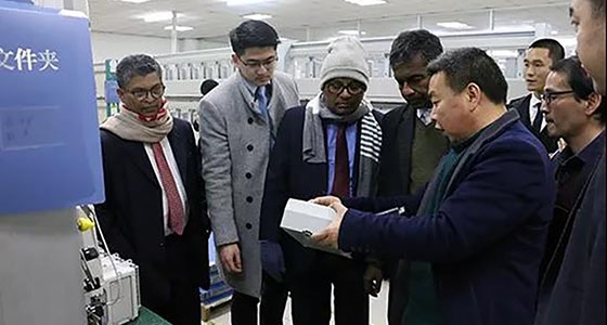 深入交流合作、尋求共同發(fā)展，斯里蘭卡國家電力部副總裁一行來訪安特集團和倪東方藝術博物館