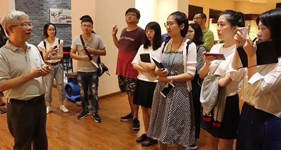 “八八戰(zhàn)略新征程”主題采訪隊來我館參觀踩點