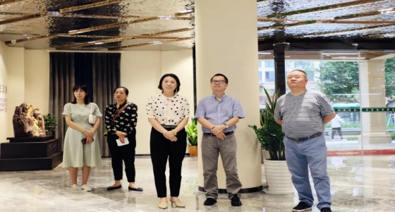 Lishui Municipal Foreign Affairs Office went to Qingtian to investigate and visit Dongbaoshan Planning Museum