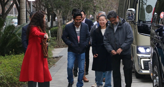 跨越重洋，共赴發(fā)展新程！斯里蘭卡電力公司主席賈納卡·阿盧特格率團(tuán)考察安特集團(tuán)